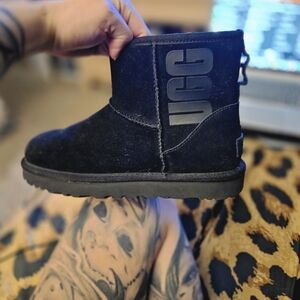 UGG Black Ankle Boots for Women